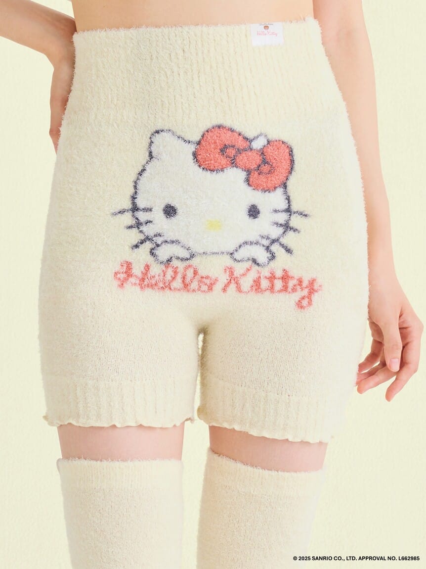 ハローキティもこもこ腹巻付きパンツ（IVR）の商品画像